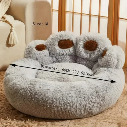 Soft Long Plush Cat kennel dog kennel winter warm pet bed Cat Bed Cat Mat Animals Sleeping Sofa